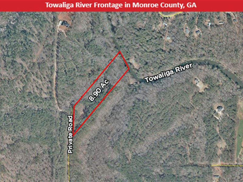 Towaliga River Frontage Land Auction In Georgia 210234 Auctionflip