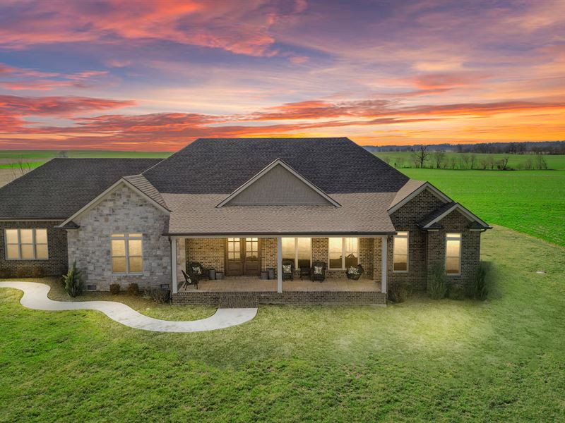 Custom Home and Land for Sale : Smiths Grove : Warren County : Kentucky